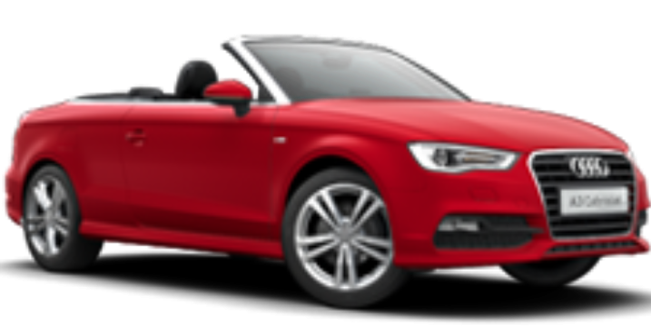Audi A3 Cabriolet on rent for self drive in Delhi