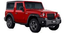 Mahindra Thar 4WD Hard Top AT on rent for self drive in Delhi