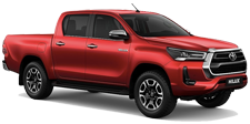 Toyota Hilux 4X4 AT on rent for self drive in Delhi