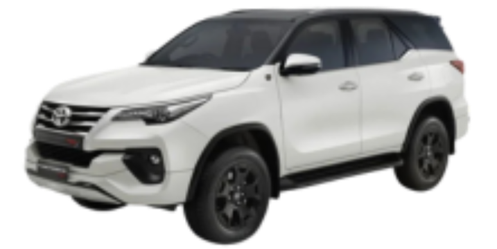Toyota Fortuner Legender AT 4X4 on rent for self drive in Delhi